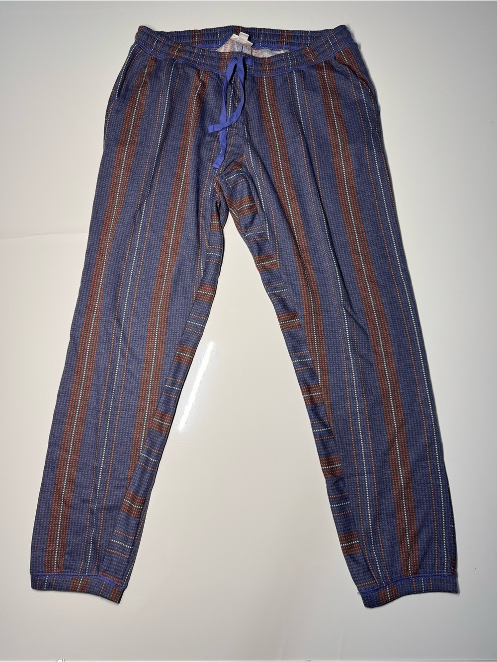 Lularoe Purple With Orange Drawstring Pajama Pants Size XL